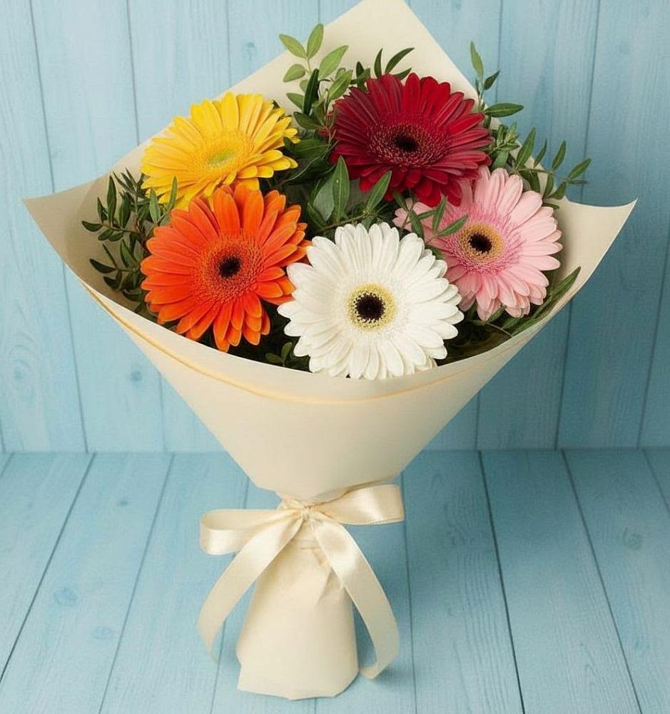 Букет цветов из: Герберы в Поселок дачного хозяйства Архангельское
