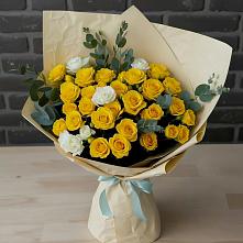 Букет цветов из:  Розы #REPLACE_PRED# Поселок дачного хозяйства Архангельское