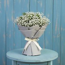 Букет цветов из:  Гипсофила в Поселок дачного хозяйства Архангельское