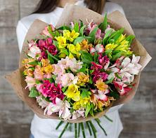 Букет цветов из:  Альстромерии #REPLACE_PRED# Поселок дачного хозяйства Архангельское