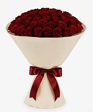 Букет 101 Бордовая роза Блэк Бакарра в Поселок дачного хозяйства Архангельское