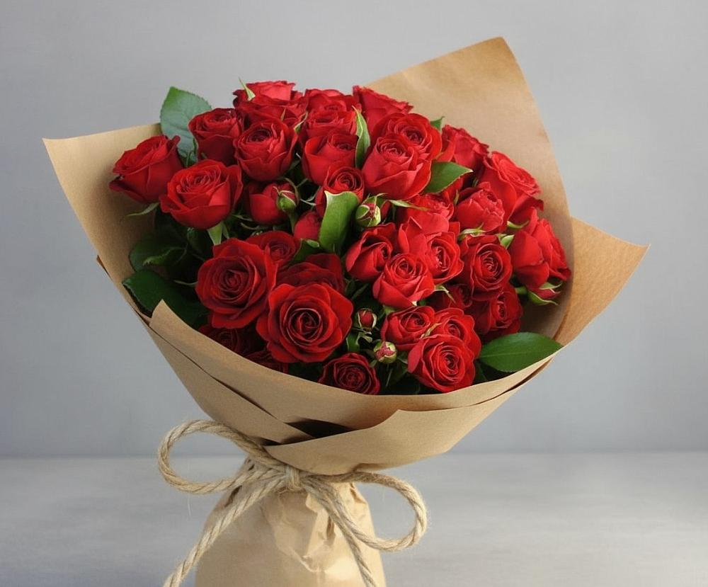 Букет Любовный роман в Поселок дачного хозяйства Архангельское