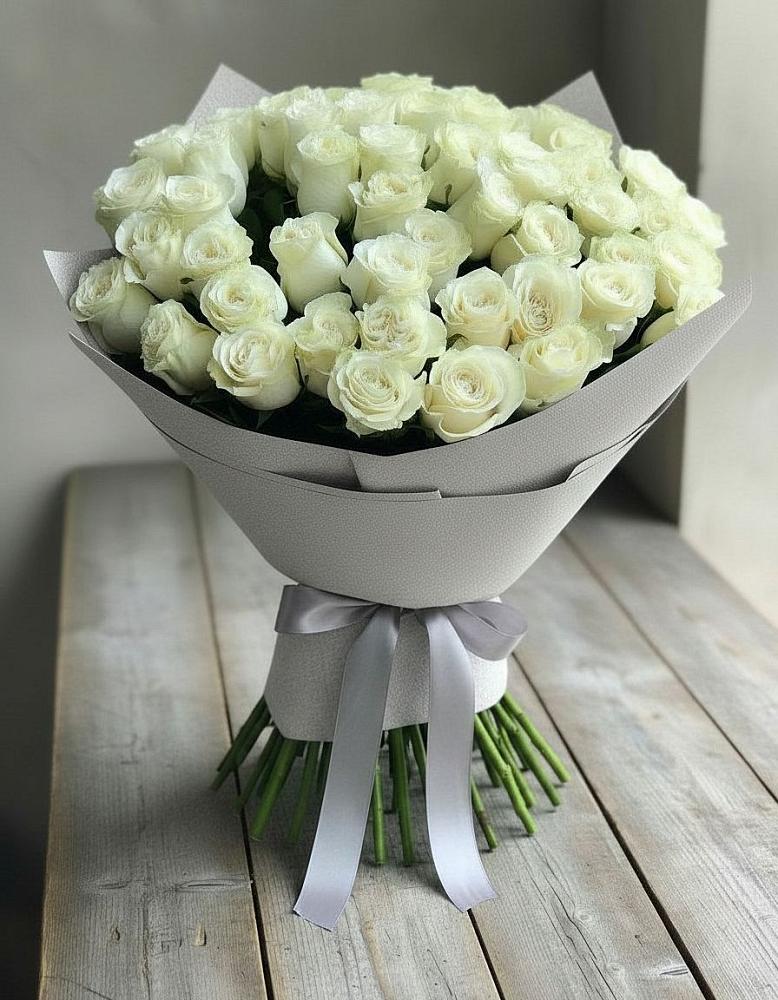 Букет 35 Белых роз в Поселок дачного хозяйства Архангельское