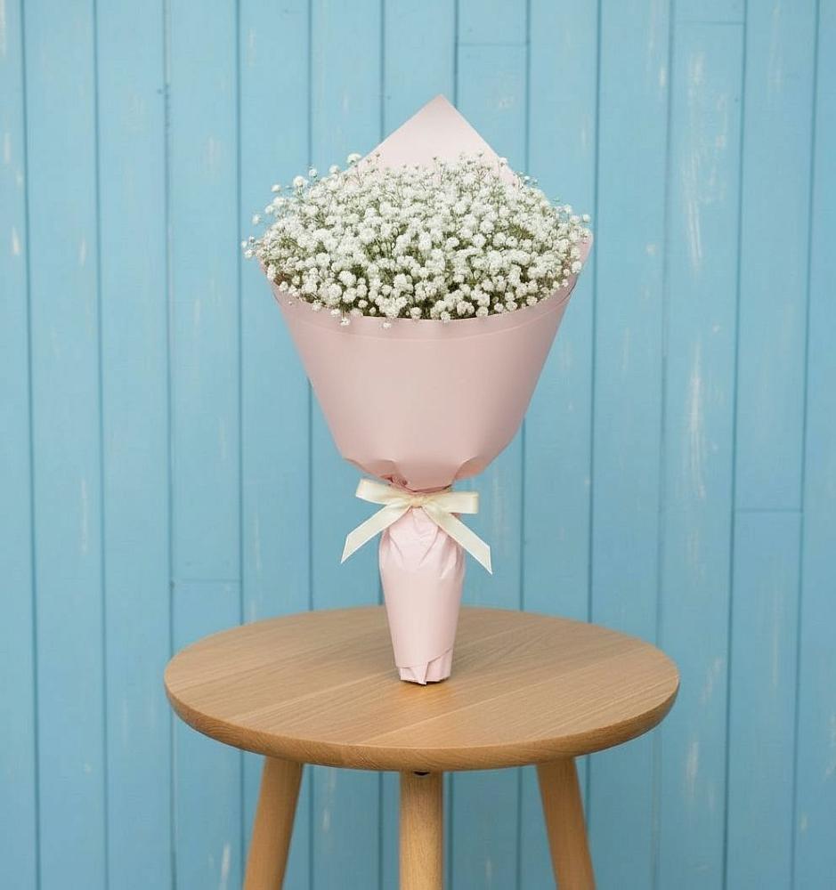 Букет цветов из: Гипсофила в Поселок дачного хозяйства Архангельское