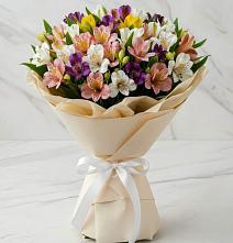 Букет цветов из:  Альстромерии #REPLACE_PRED# Поселок дачного хозяйства Архангельское