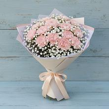 Букет цветов из:  Гвоздики в Поселок дачного хозяйства Архангельское