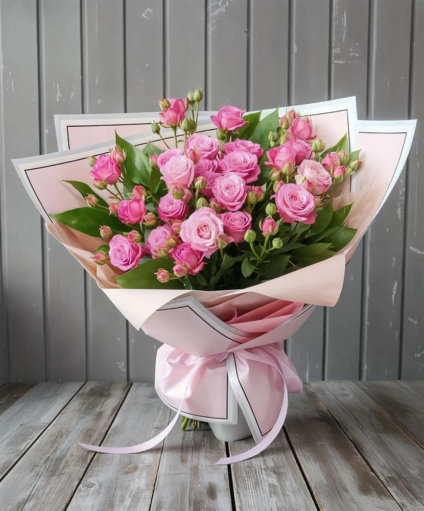Букет Розовый кустик в Поселок дачного хозяйства Архангельское