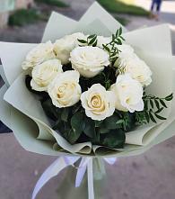 Букет Белые розы Проуд #REPLACE_PRED# Поселок дачного хозяйства Архангельское