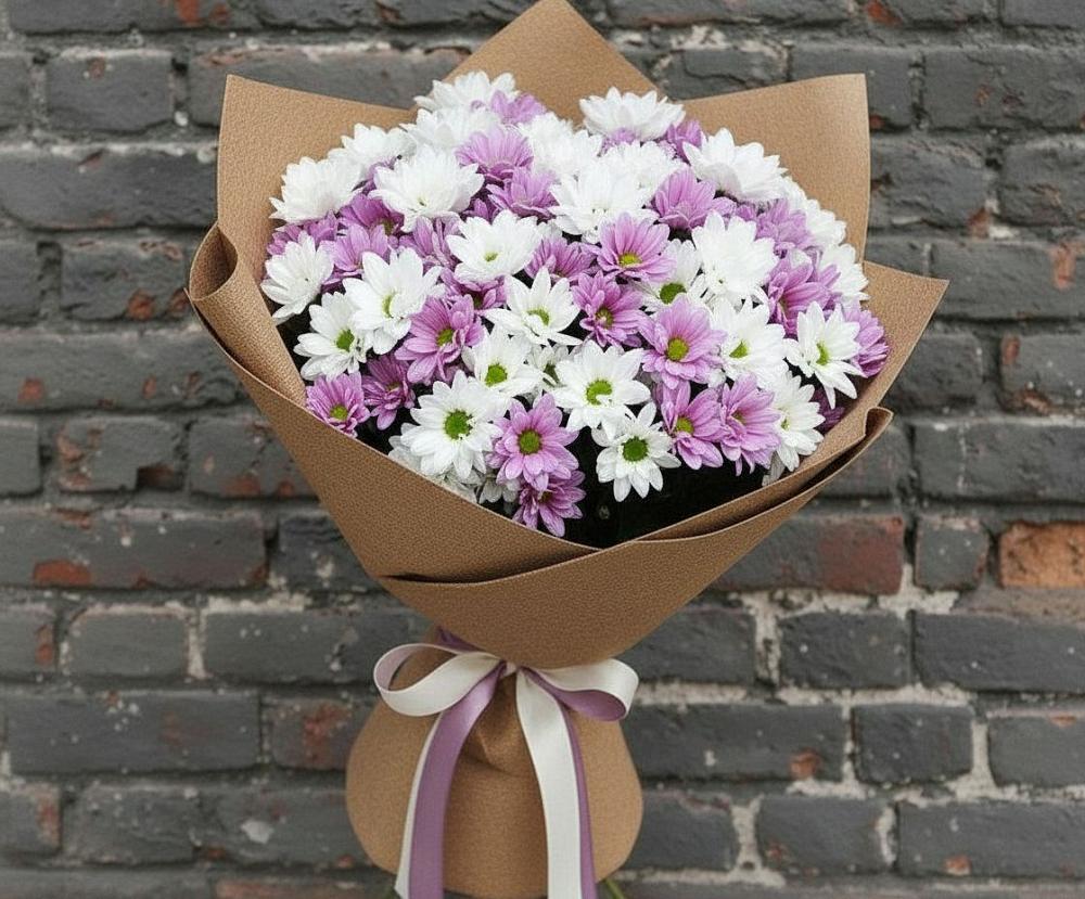 Букет цветов из: Хризантемы в Поселок дачного хозяйства Архангельское