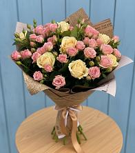 Букет цветов из:  Розы в Поселок дачного хозяйства Архангельское