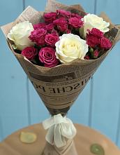 Букет цветов из:  Розы #REPLACE_PRED# Поселок дачного хозяйства Архангельское