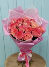 Букет 15 Розовых роз Равель #REPLACE_PRED# Поселок дачного хозяйства Архангельское