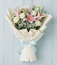 Букет цветов из:  Лилии в Поселок дачного хозяйства Архангельское