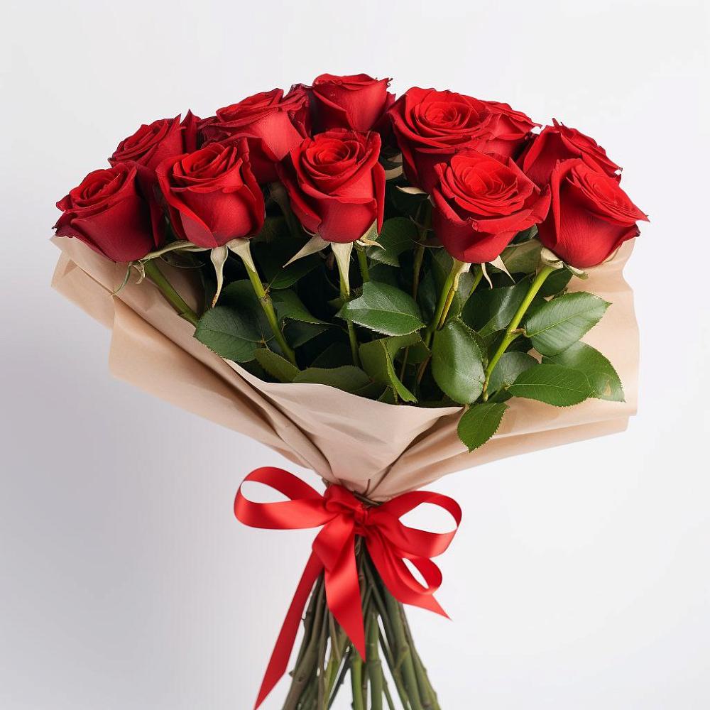 Букет 11 Красных роз Эдлесс Лав в Поселок дачного хозяйства Архангельское