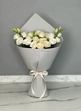 Букет цветов из:  Розы и Лизиантусы #REPLACE_PRED# Поселок дачного хозяйства Архангельское